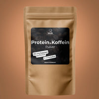 Koffein-Protein Pulver